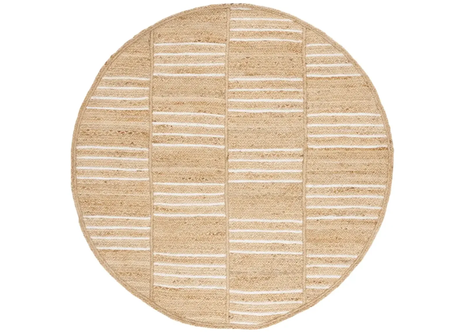 NATURAL FIBER 891 NATURAL  6' x 6' Round Round Rug