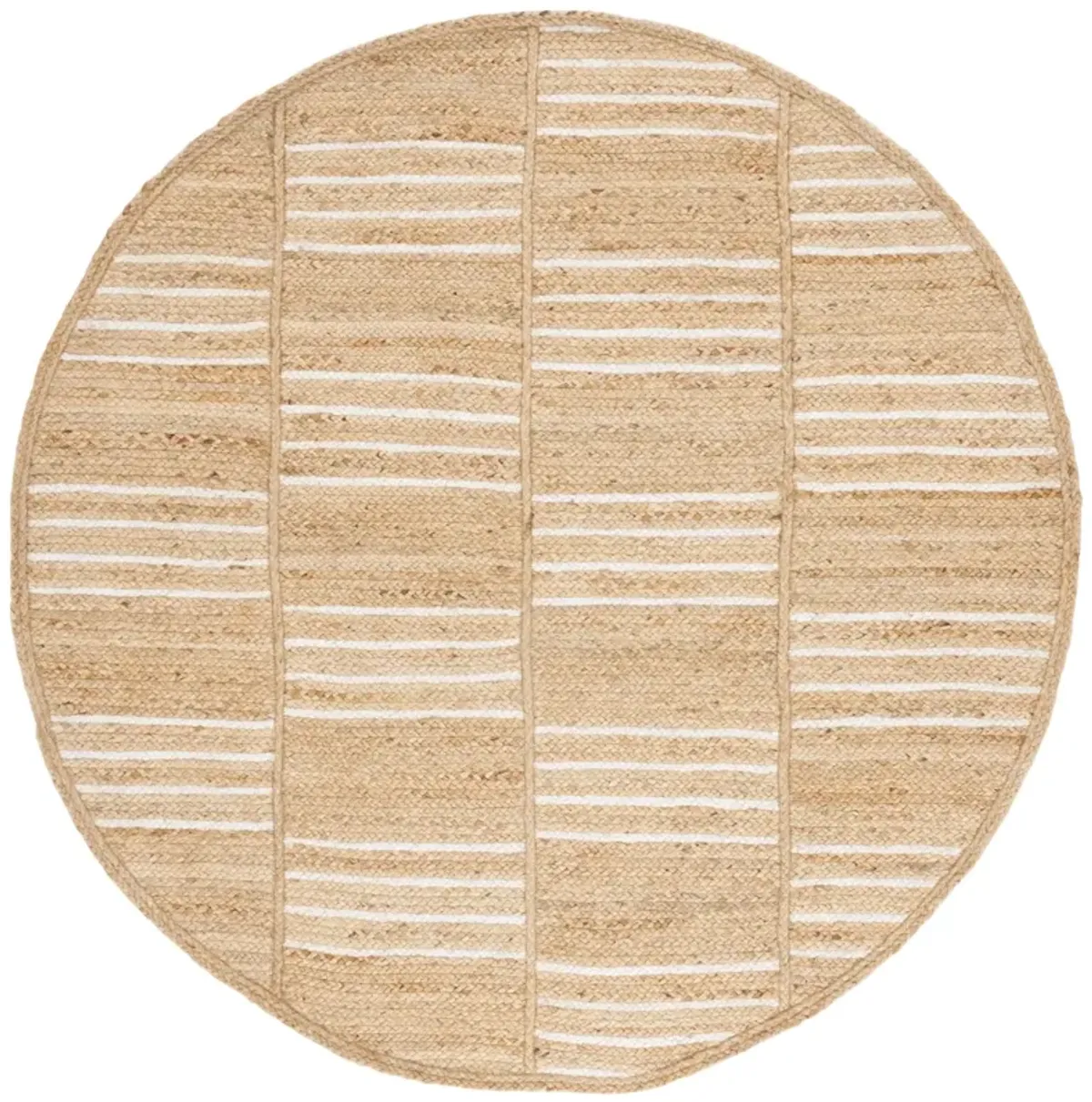 NATURAL FIBER 891 NATURAL  6' x 6' Round Round Rug