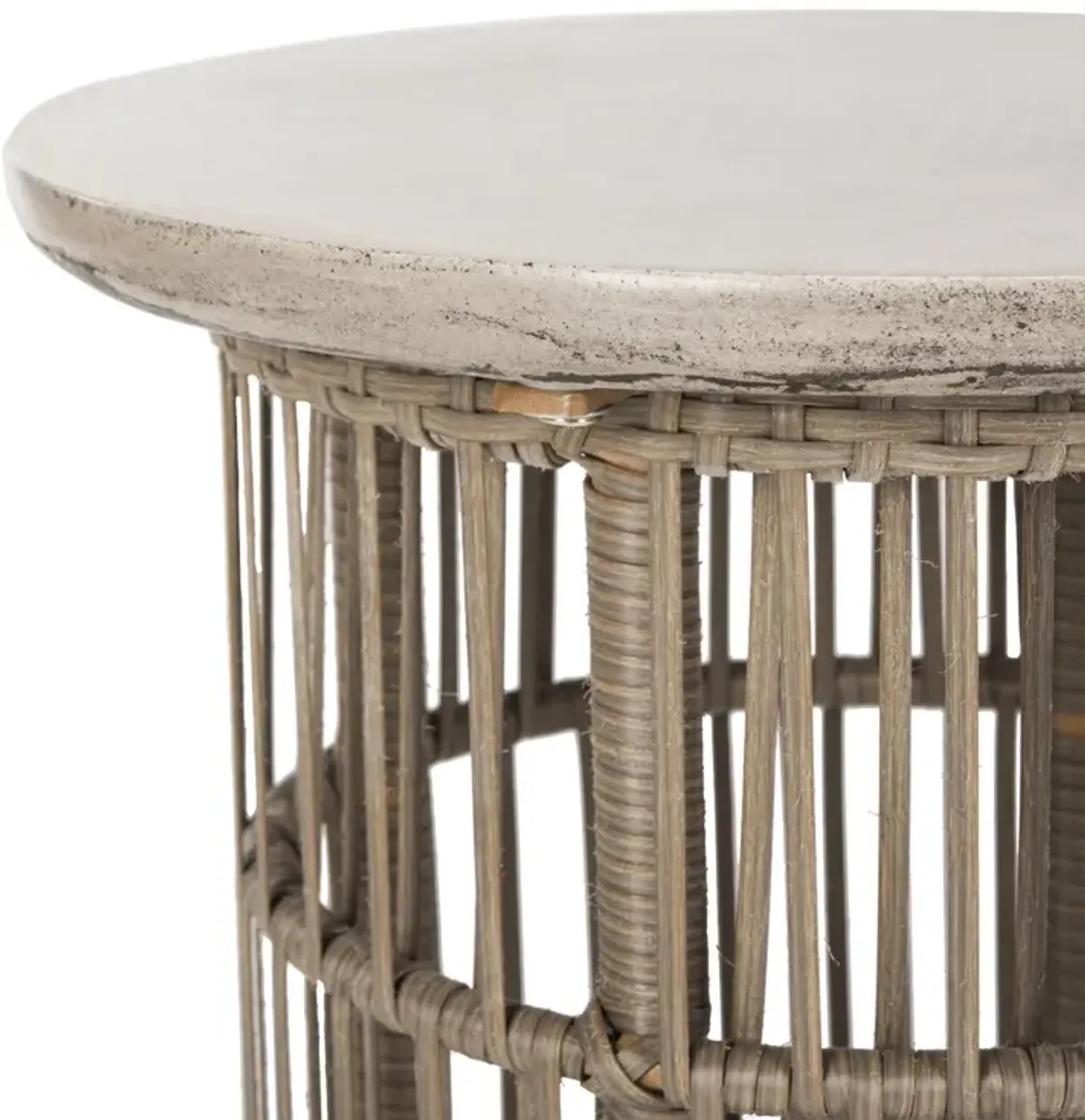 Fane Indoor/Outdoor Modern Concrete Side Table