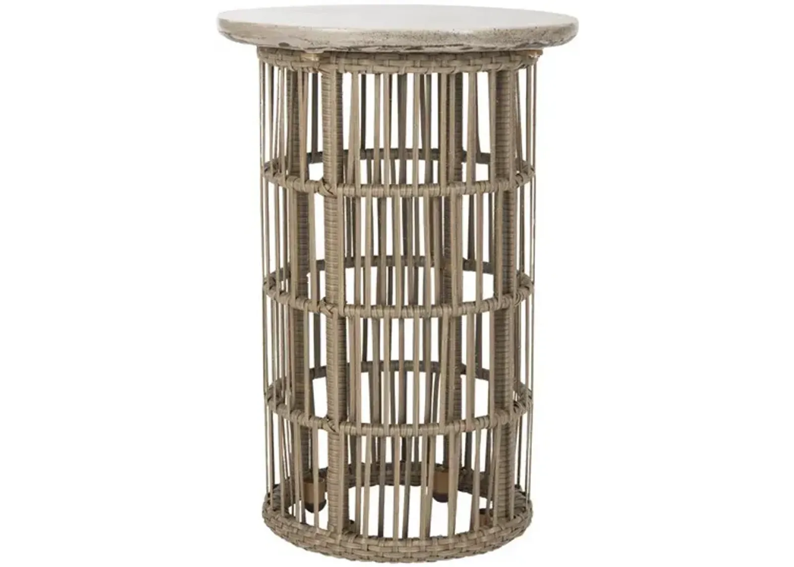 Fane Indoor/Outdoor Modern Concrete Side Table