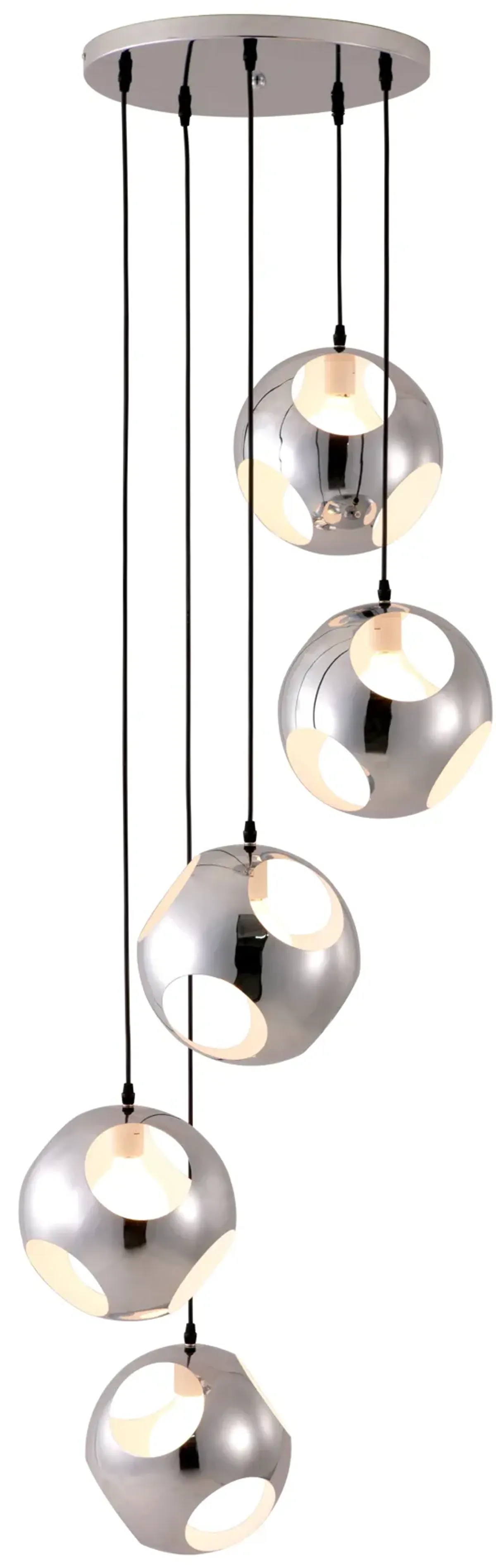 Meteor Shower Ceiling Lamp Chrome