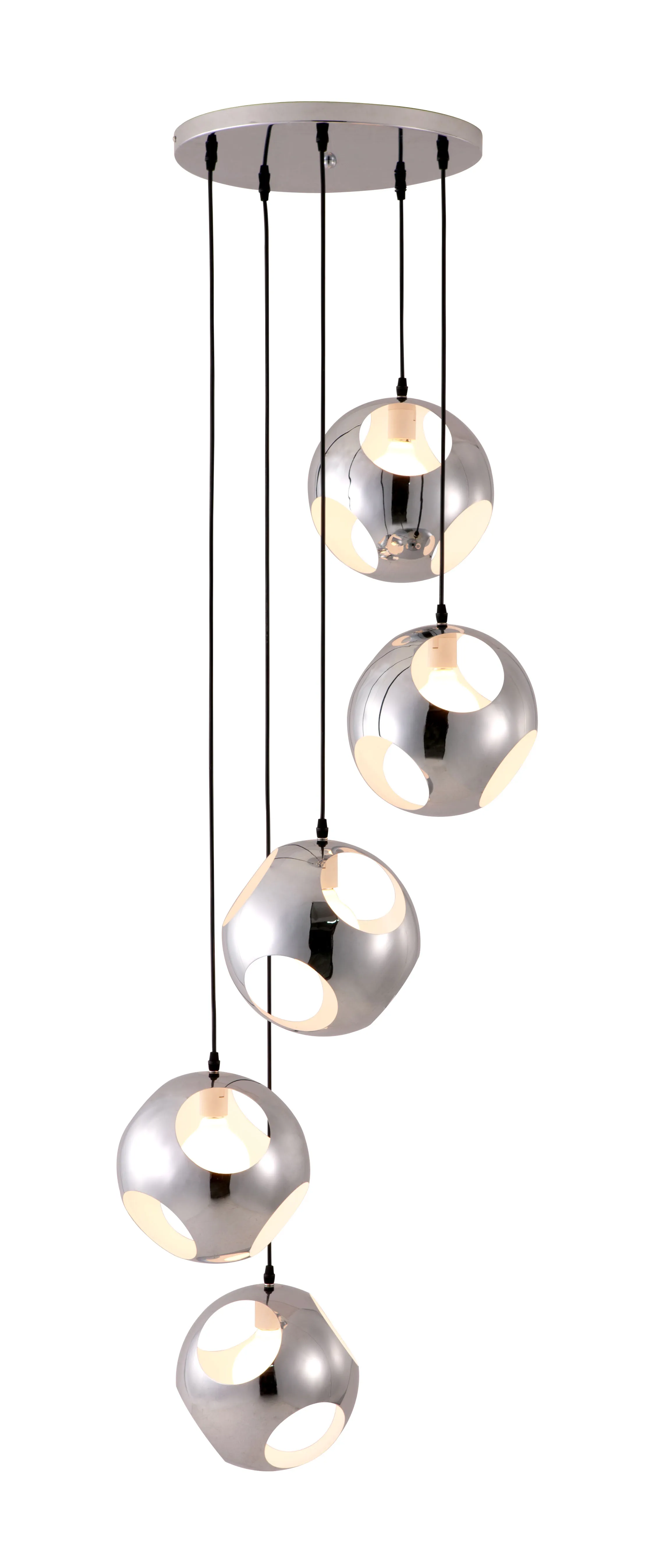 Meteor Shower Ceiling Lamp Chrome