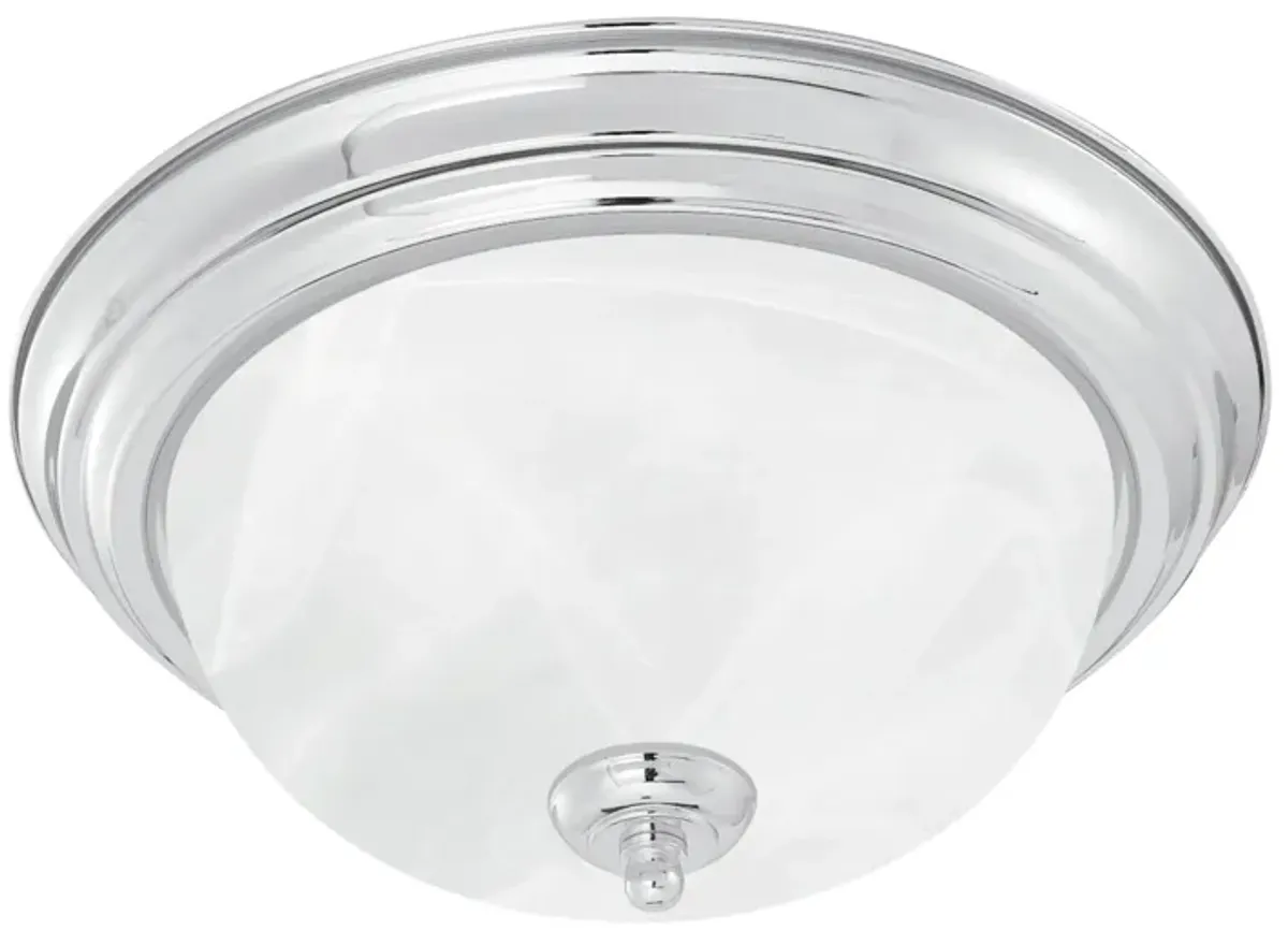 Ceiling Essentials 16" Wide 3-Light Flush Mount - Brushed Nickel