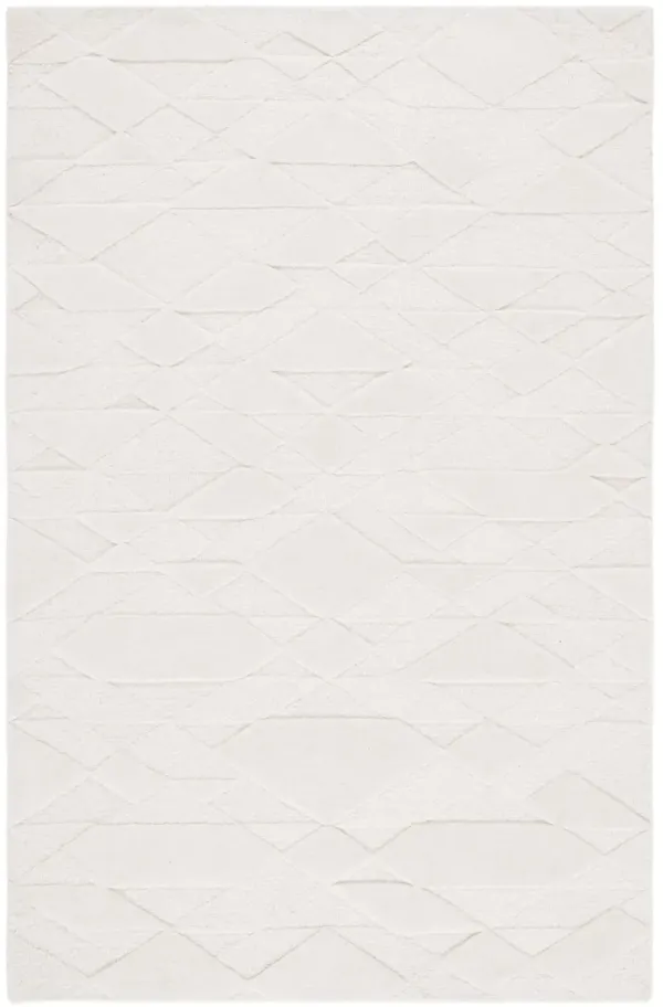 RODEO DRIVE 454 IVORY 8' x 10' Large Rectangle Rug
