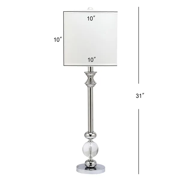 ERICA, 31 INCH, CRYSTAL, CRYSTAL/IRON TABLE LAMP SET OF 2 W/ USB PORT?