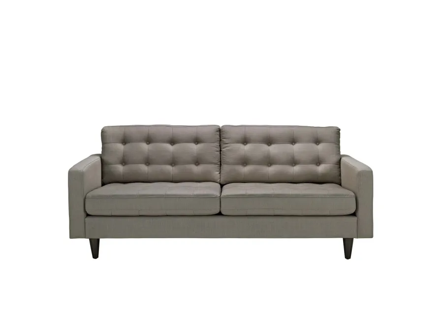 Empress Upholstered Fabric Sofa