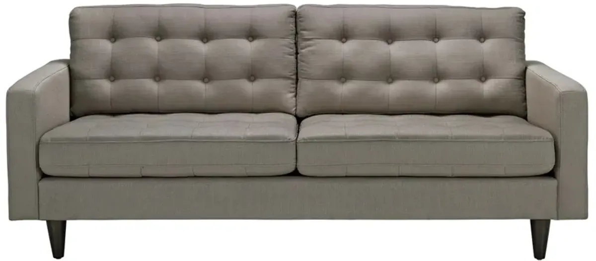 Empress Upholstered Fabric Sofa