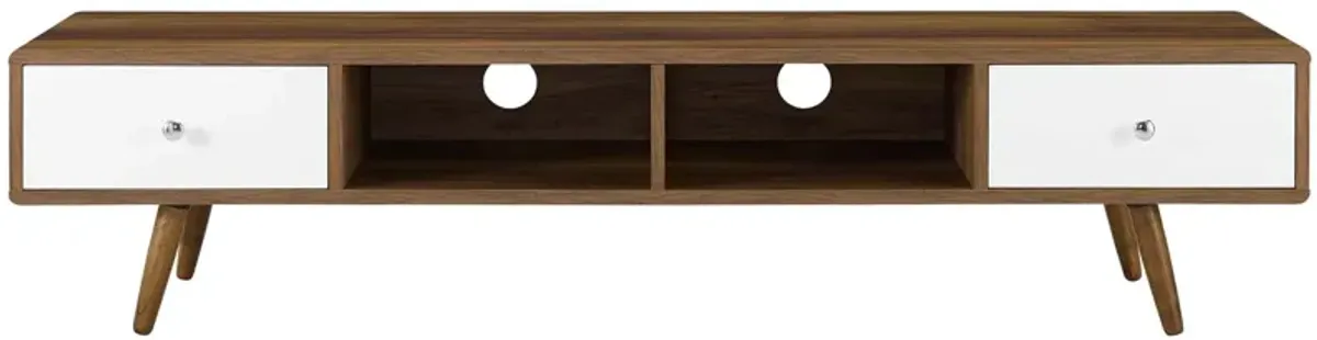 Transmit 70" Media Console Wood TV Stand