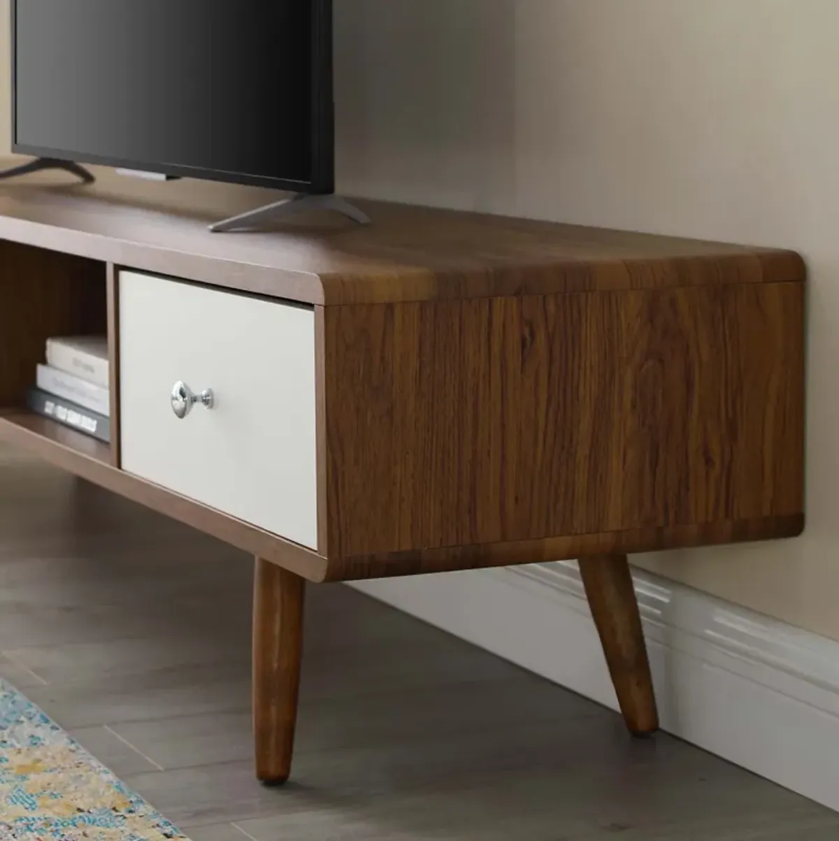 Transmit 70" Media Console Wood TV Stand