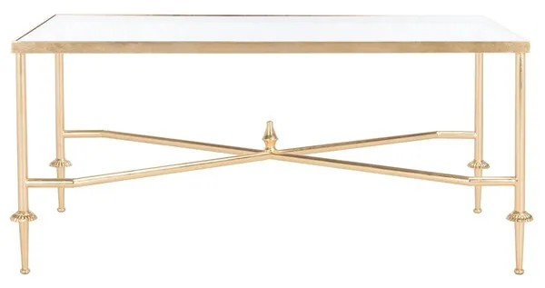 Devi Gold Leaf Coffee Table