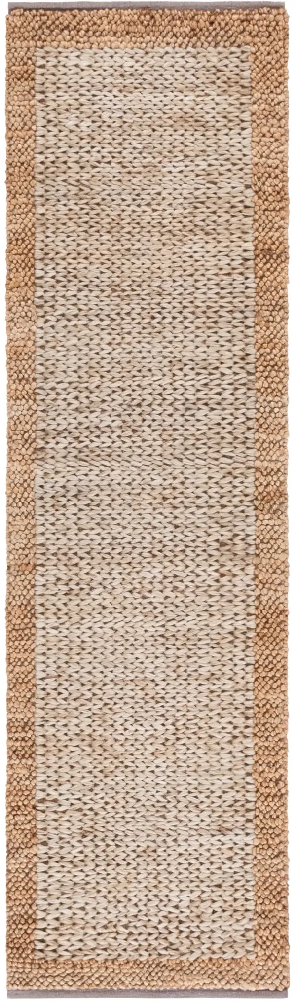 NATURAL FIBER Hand Woven 2'-3' x 8' runner