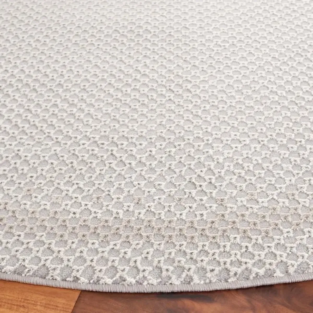 CONTINENTAL 118 Grey  6'-7' X 6'-7' Square Square Rug