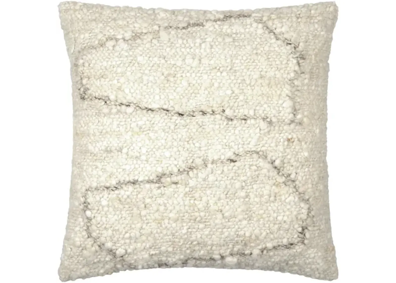 Jagged JGG-001 18"L x 18"W Accent Pillow