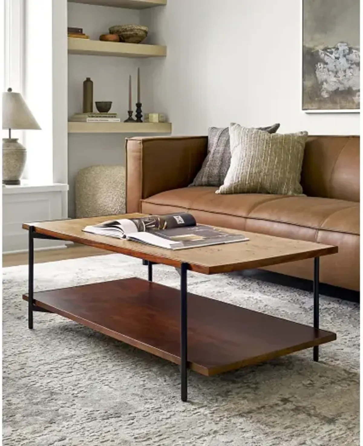 Judith JDI-001 17"H x 48"W x 24"D Coffee Table