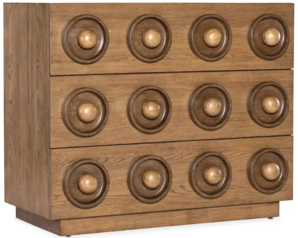 Commerce and Market Knobby 3-Drawer Accent Chest