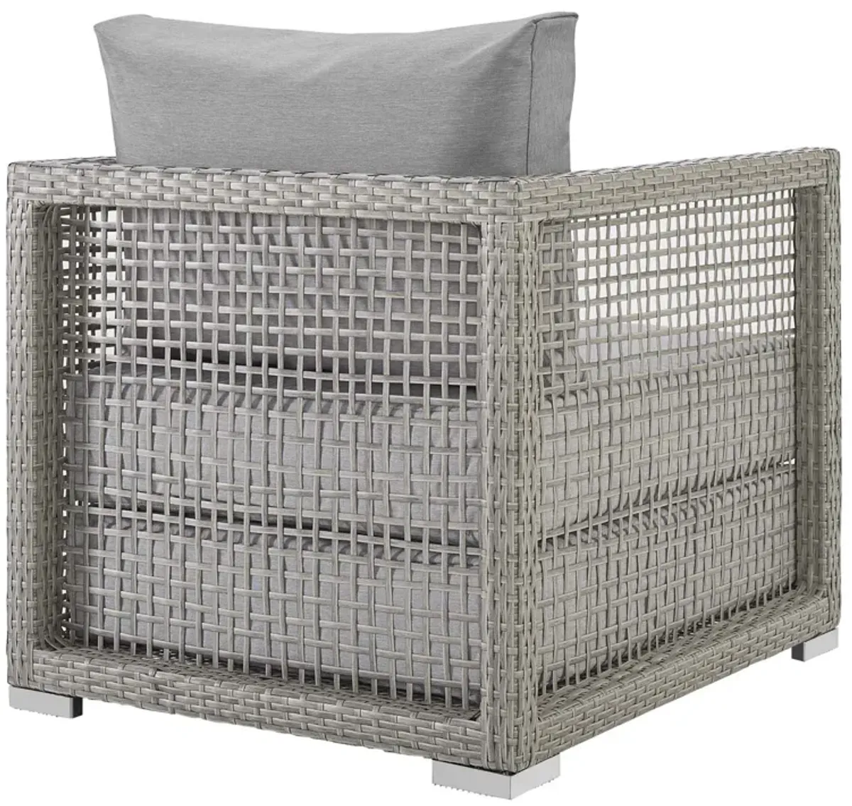 Aura 3 Piece Outdoor Patio Wicker Rattan Set