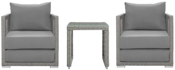 Aura 3 Piece Outdoor Patio Set