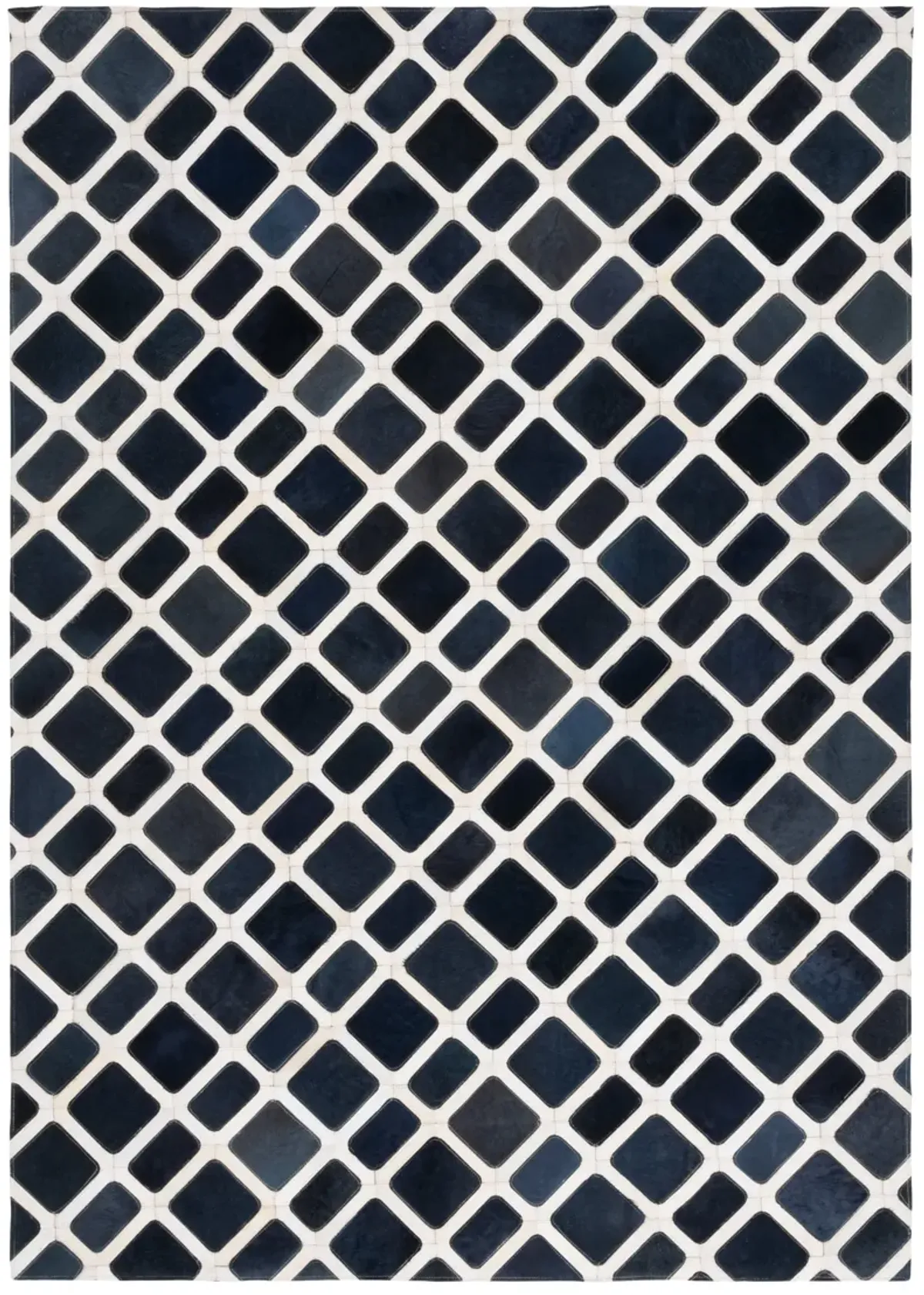 STUDIO LEATHER Hand Woven 8' x 10' area rug