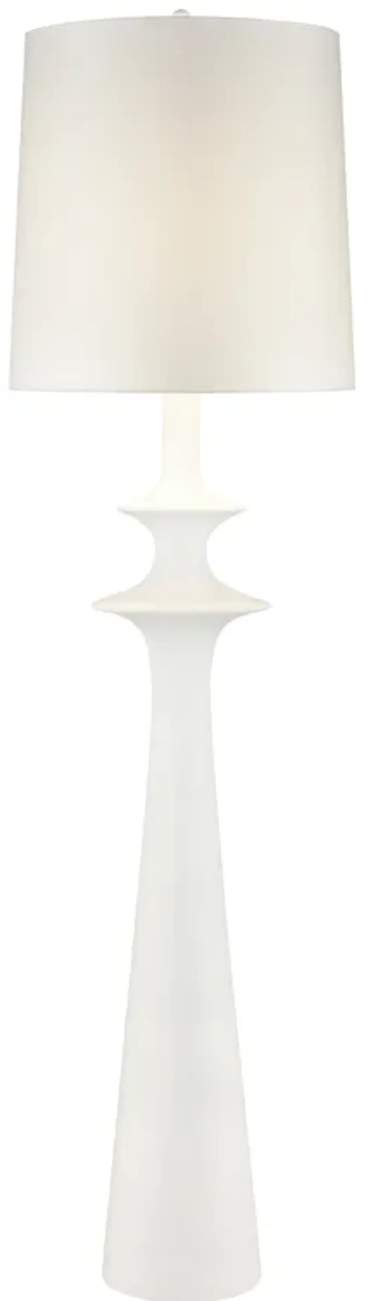 Erica 76'' High 1-Light Floor Lamp - Dry White - Includes LED Bulb