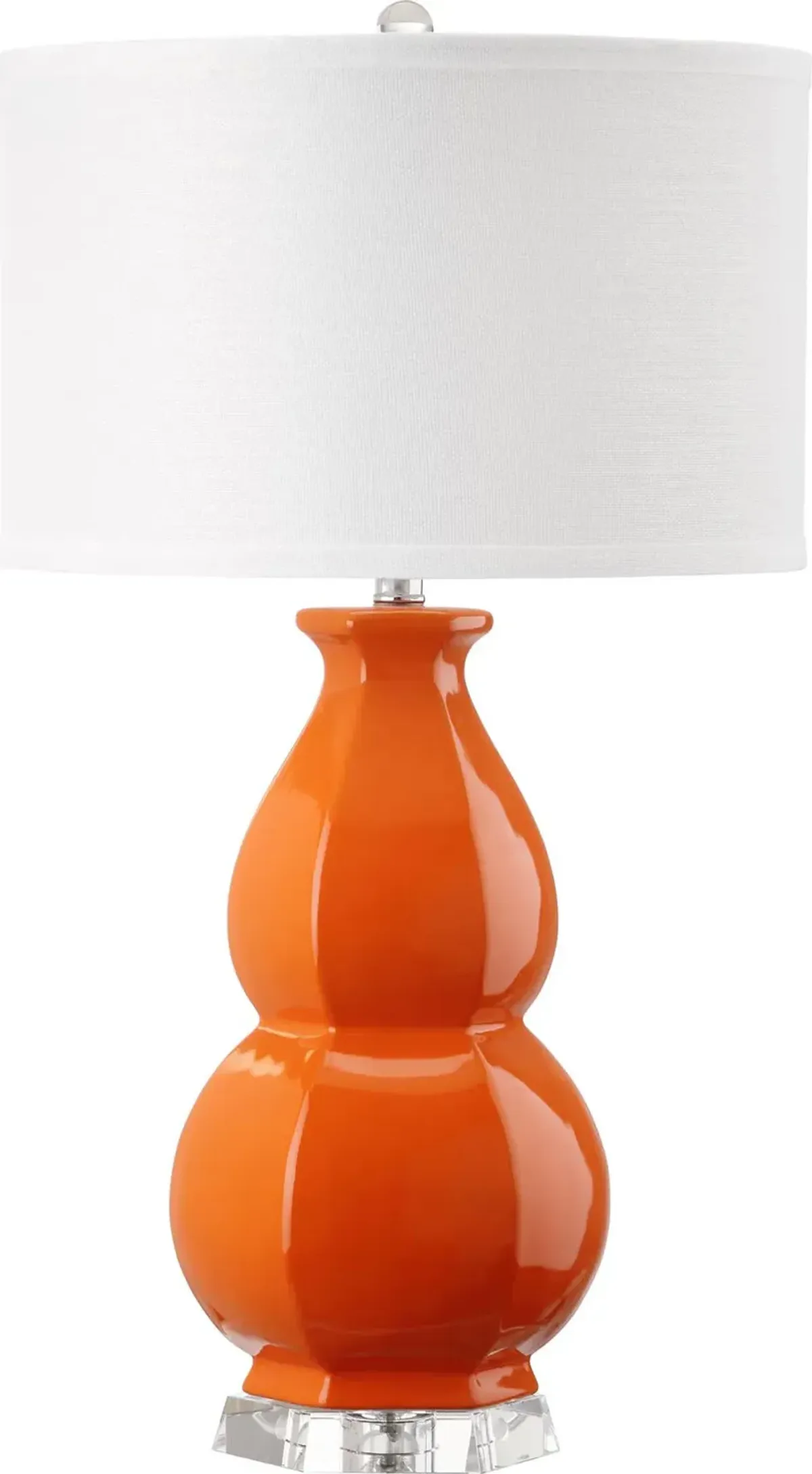 Juniper 30-Inch H Orange Table Lamp