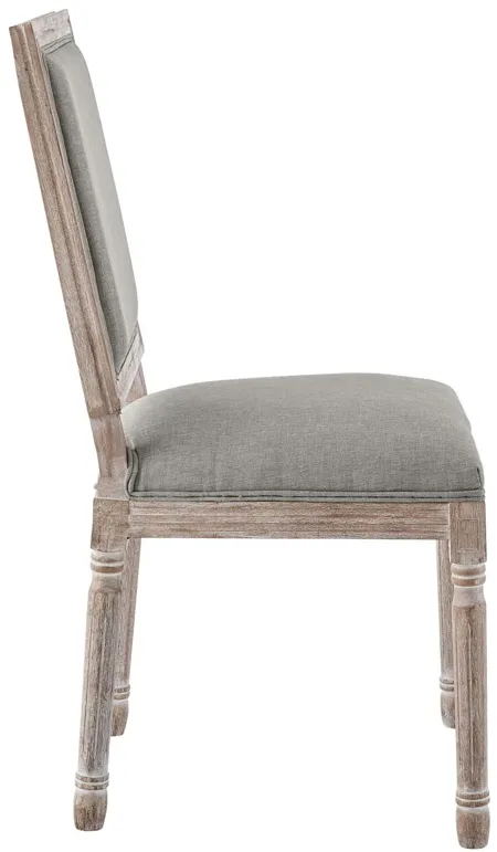 Court Dining Side Chair Upholstered Fabric Set of 2