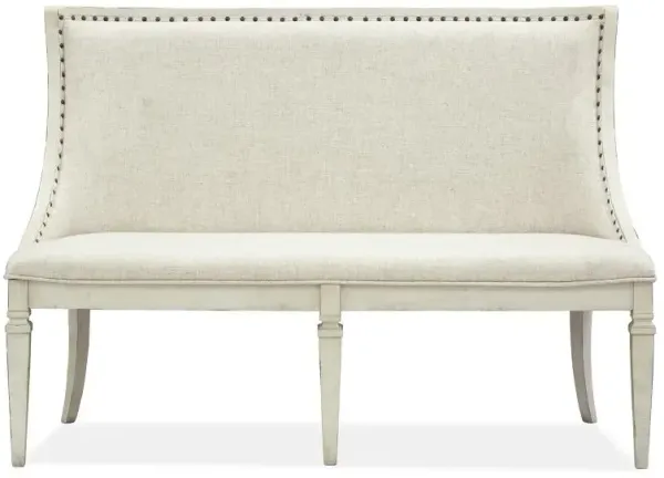 Bench w/Upholstered Seat & Back