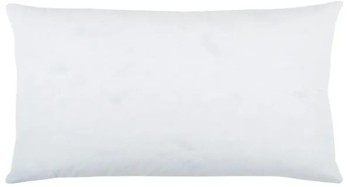 Solid White Pillow Insert