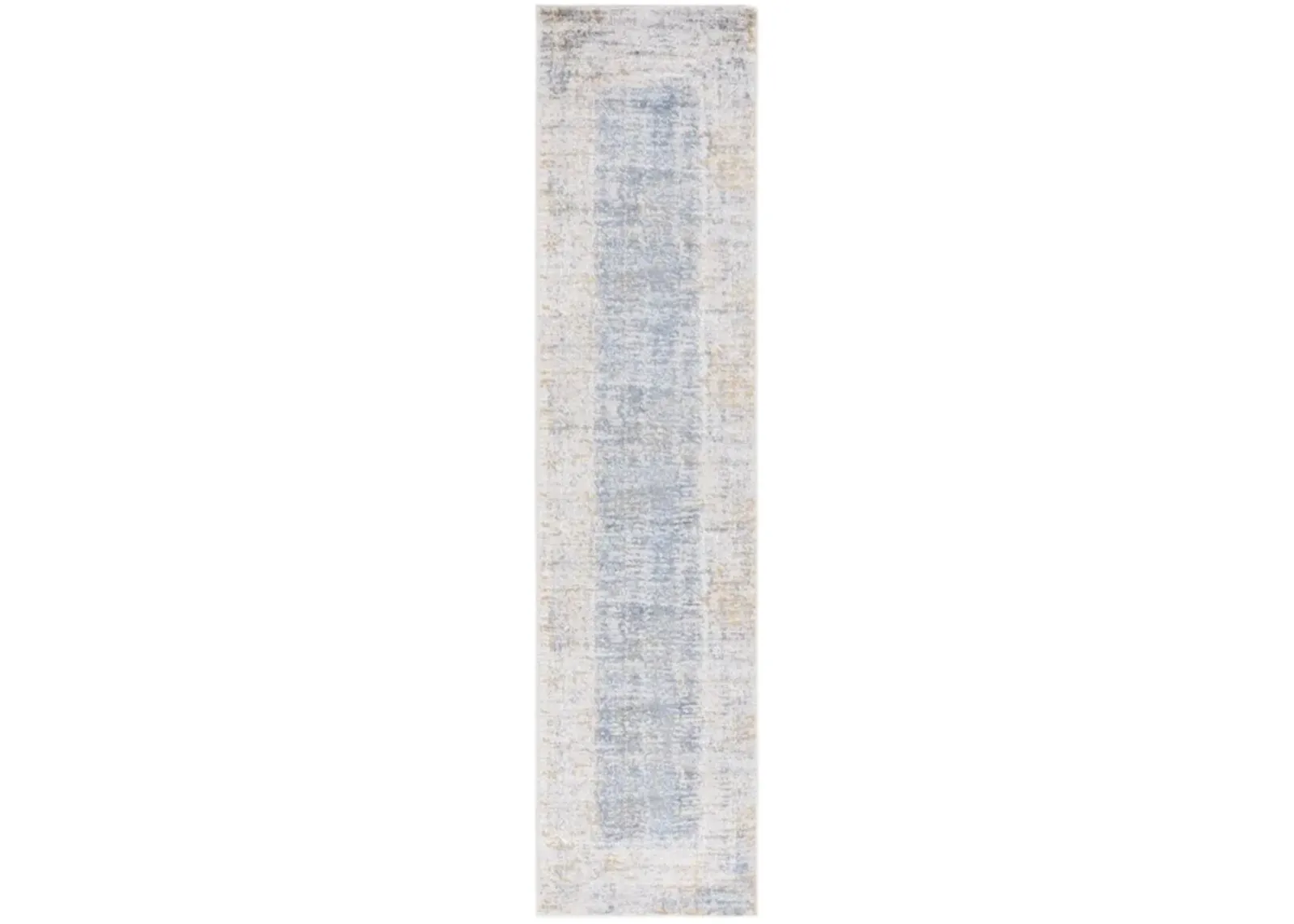 PALMA 344 Blue 2'-2' X 9' Runner Rug