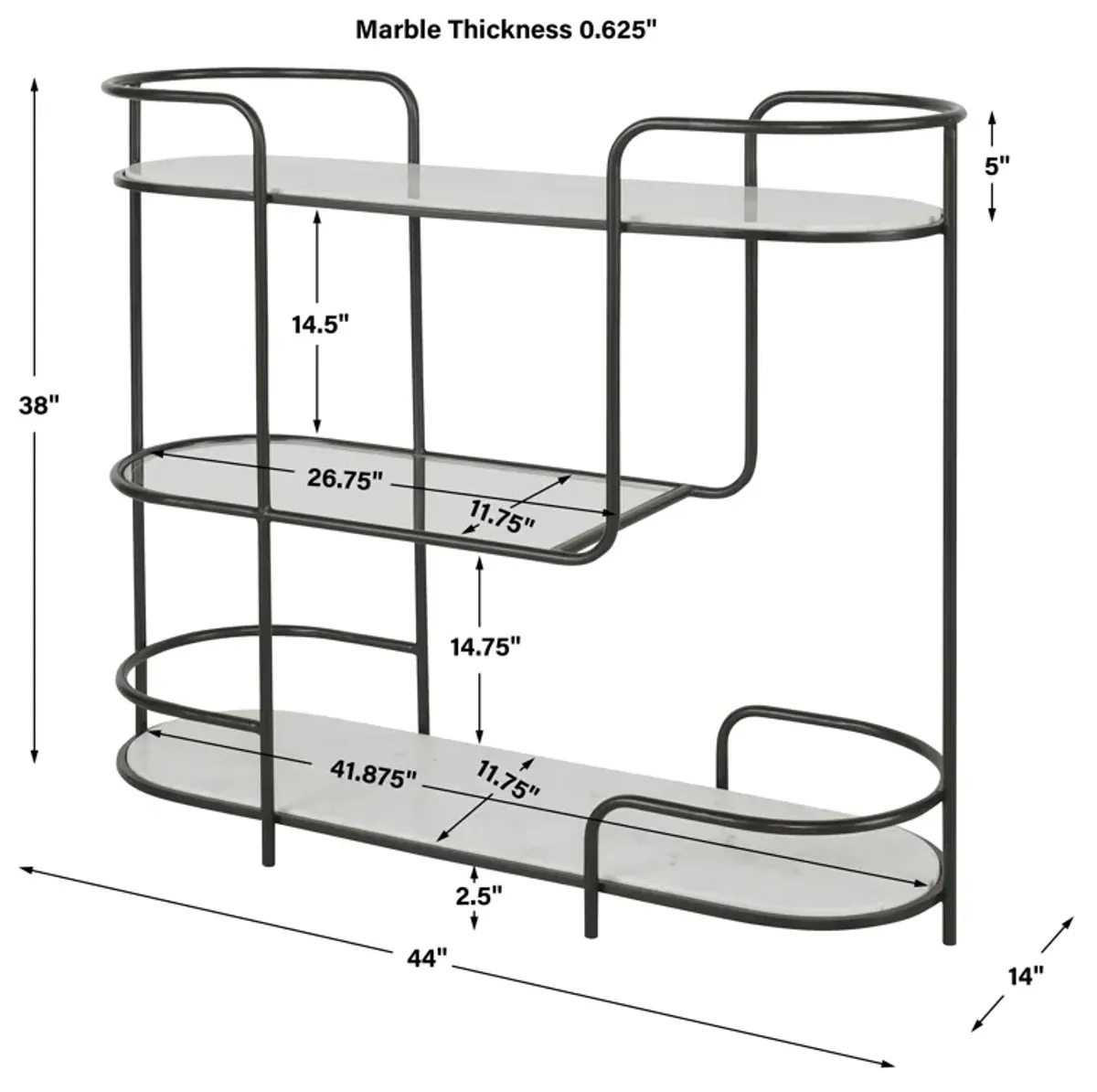 Trolley Bar Console