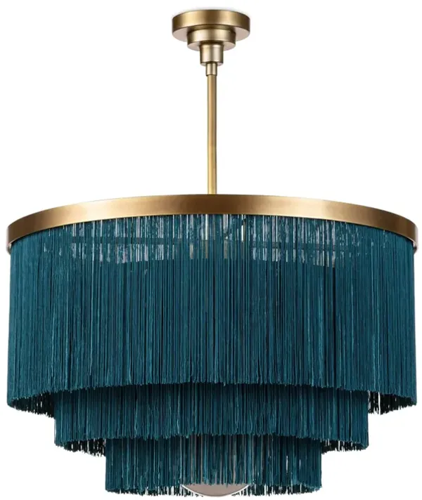 Cabaret Fringe Chandelier 