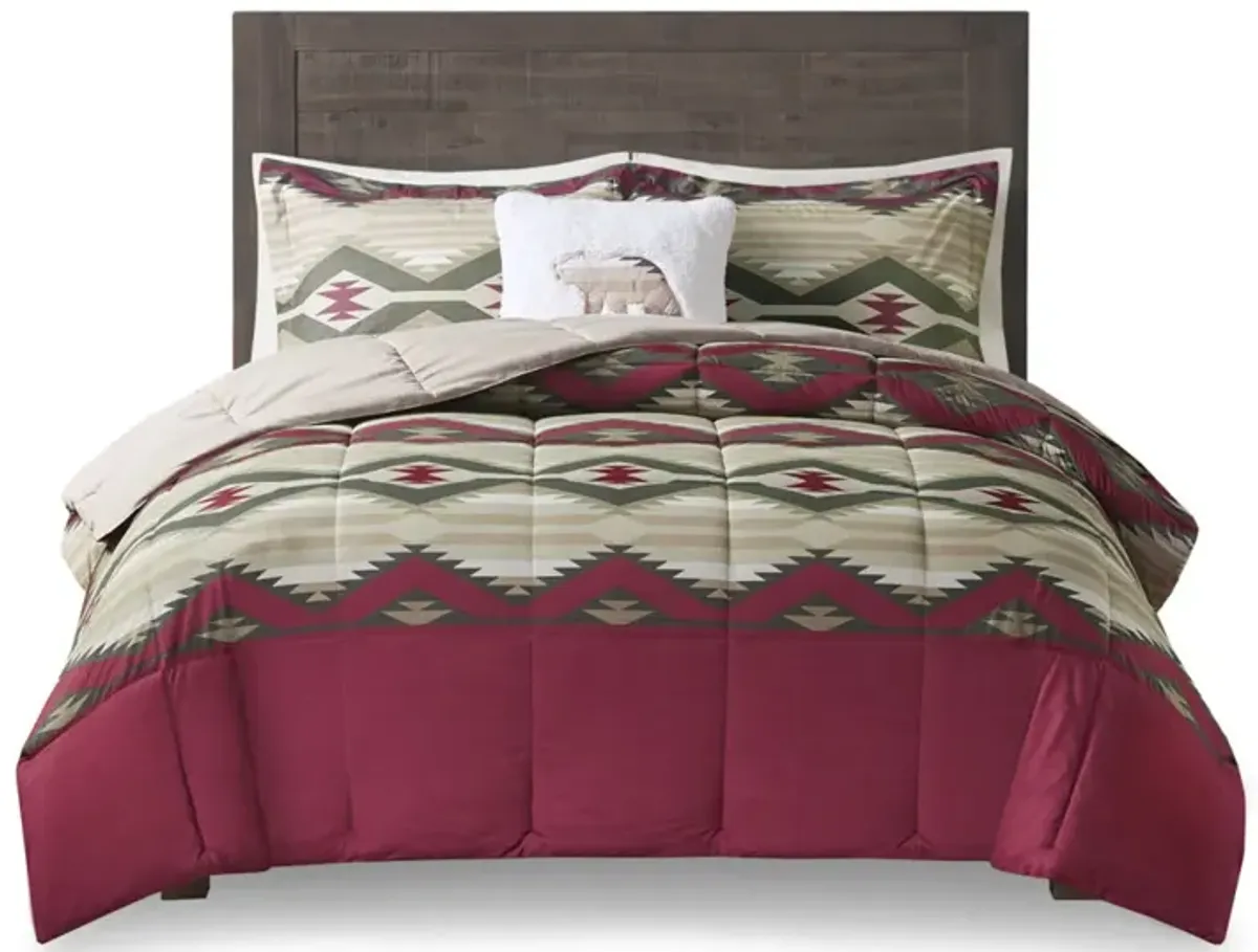 Emmet Creek Down Alternative Comforter Set with Throw Pillow