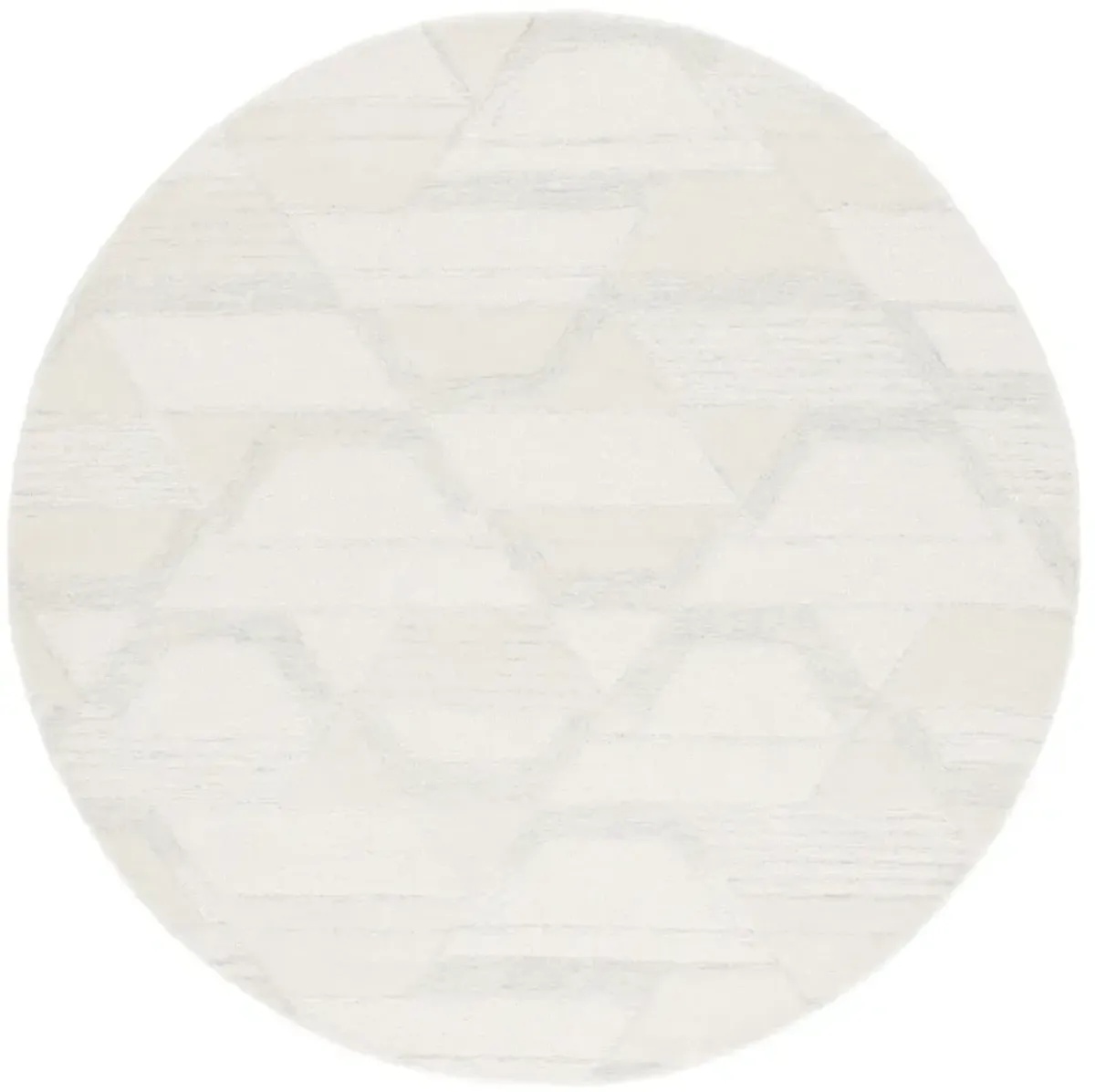 MYKONOS 102 IVORY  6' x 6' Round Round Rug