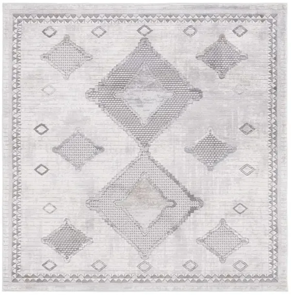 ETERNAL 214 Grey  6'-7' X 6'-7' Square Square Rug