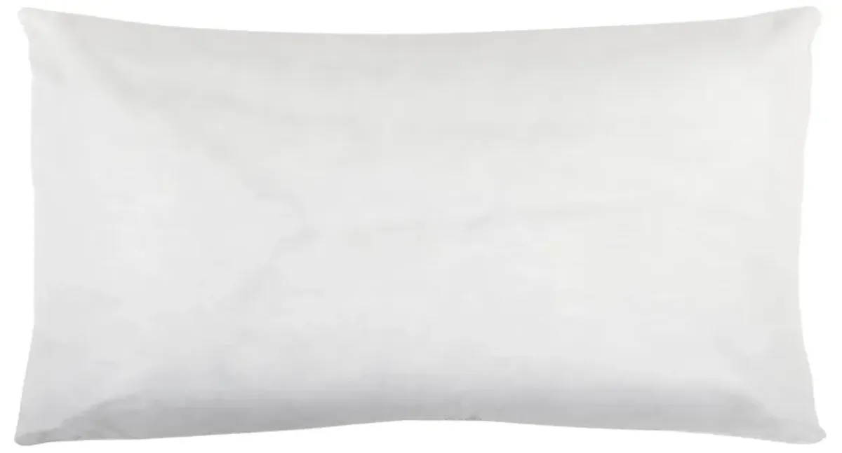 Euro Sham Solid White Pillow Insert