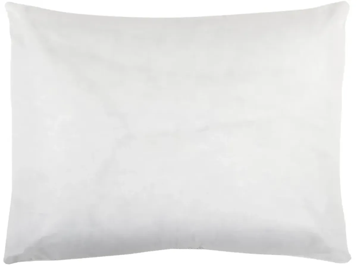 Euro Sham Solid White Pillow Insert