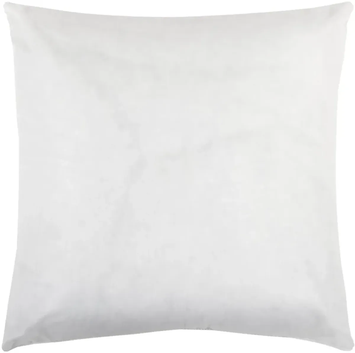 Euro Sham Solid White Pillow Insert