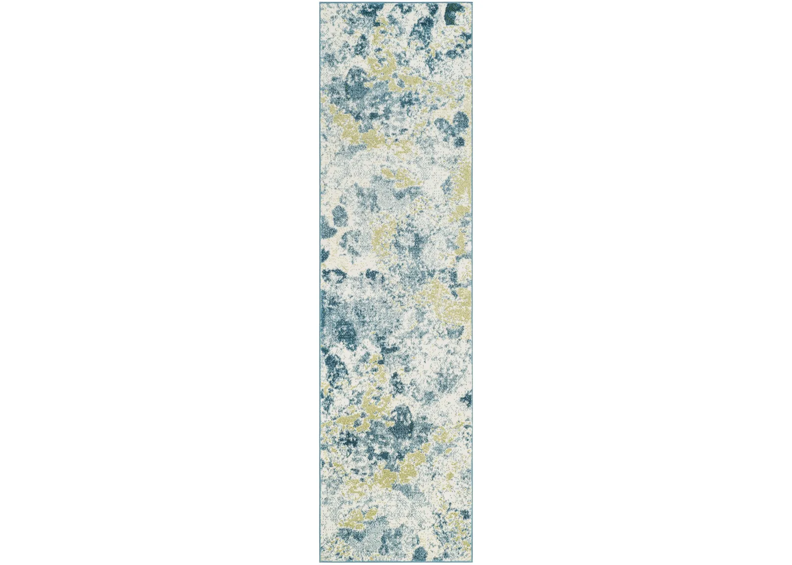 WATER COLOR 696 IVORY  2'-3' x 10' Runner Rug