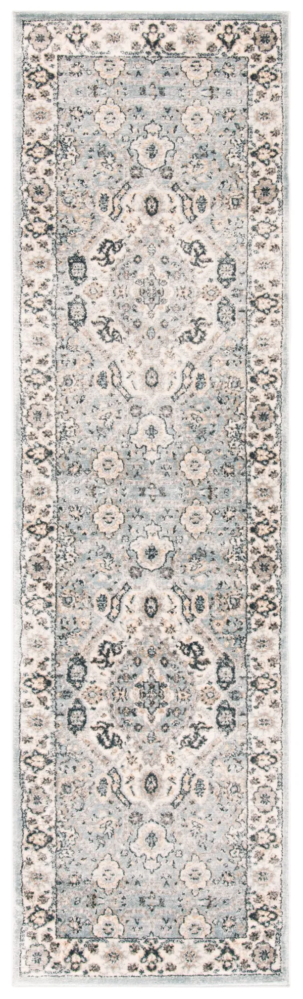 ISABELLA 916 CREAM  2'-2' x 21' Runner Rug