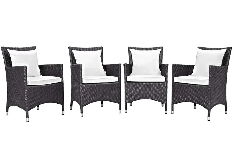 Convene 4 Piece Outdoor Patio Dining Set