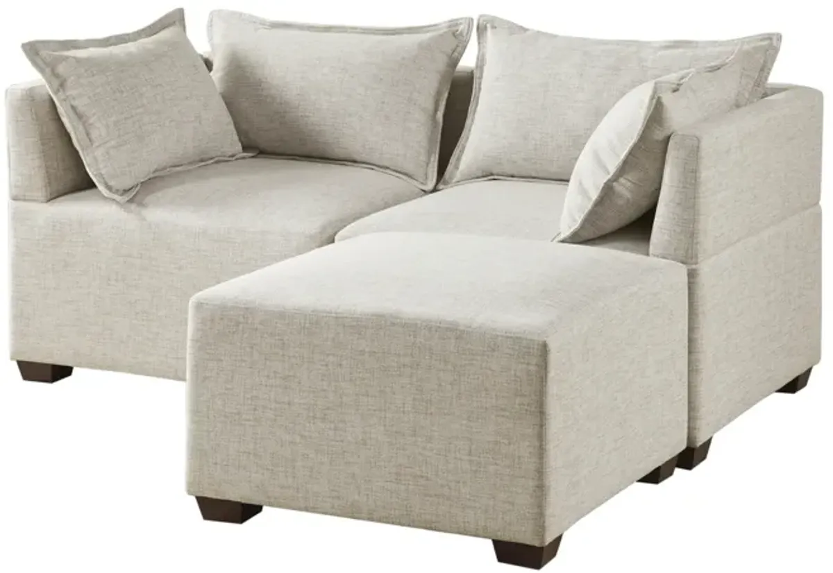 3-Piece Modular L-Shape Sofa