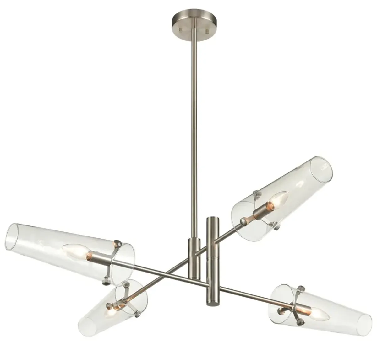 Valante 49" Wide 4-Light Chandelier