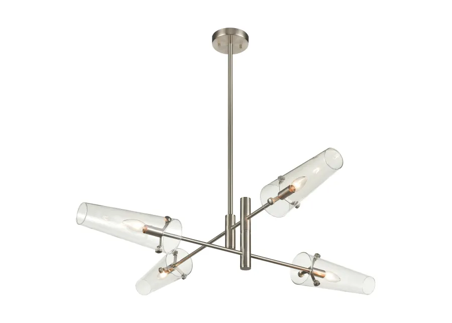 Valante 49" Wide 4-Light Chandelier