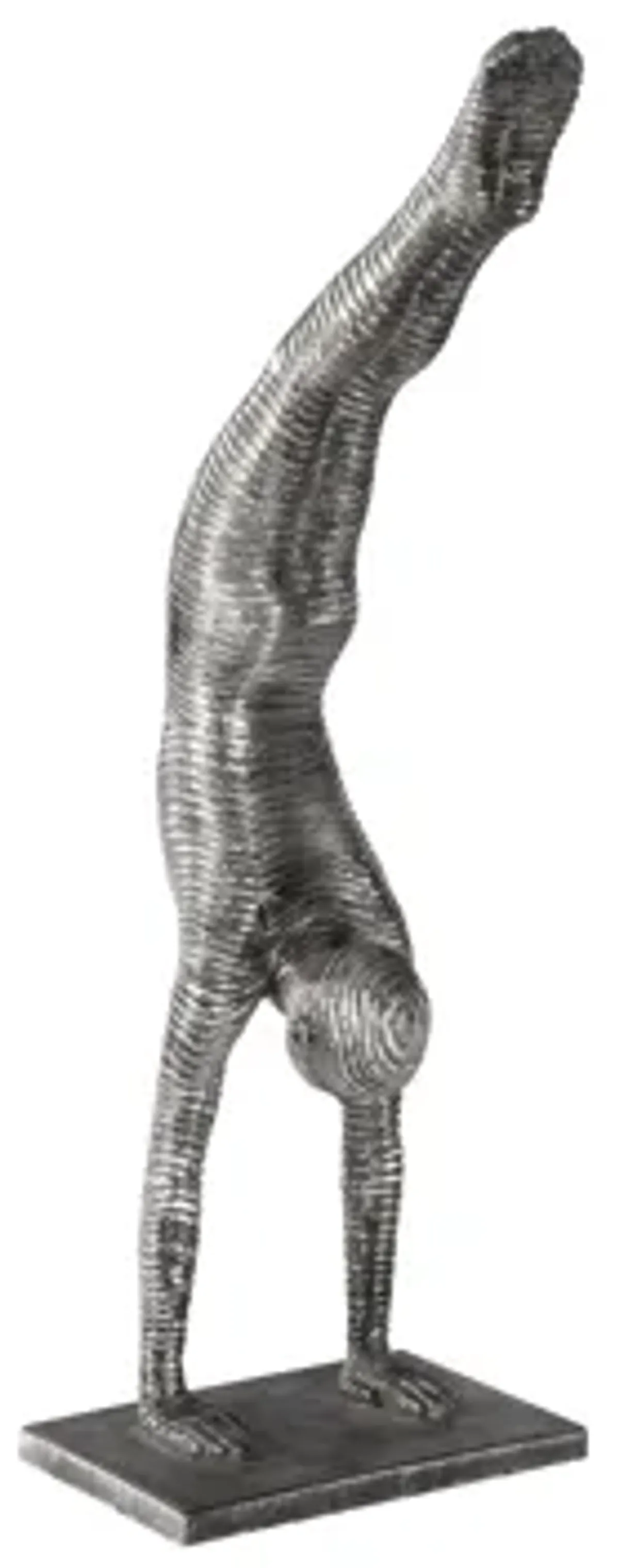 Handstand Sculpture, Aluminum, Small