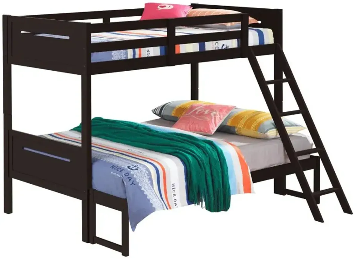 Littleton Twin Over Full Bunk Bed Espresso