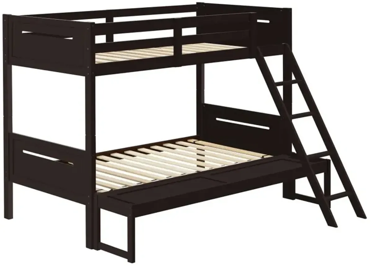 Littleton Twin Over Full Bunk Bed Espresso