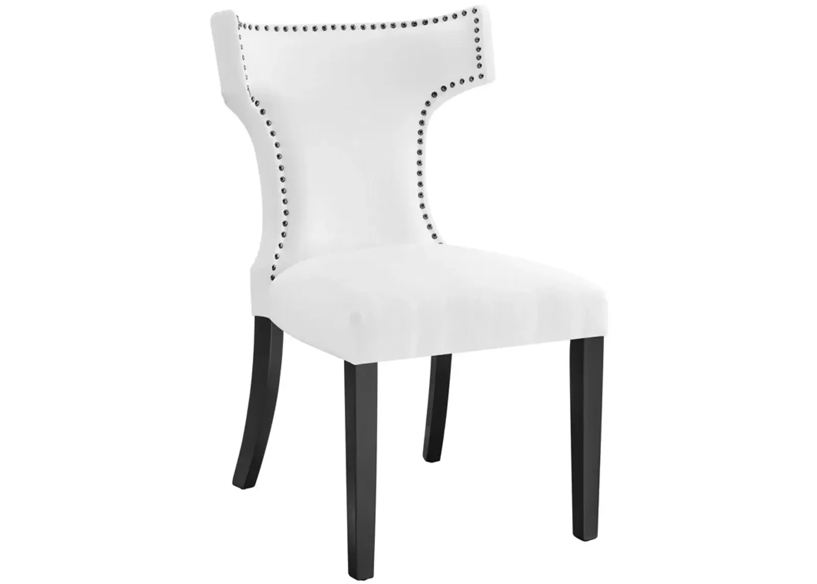 Curve Fabric Dining Chair