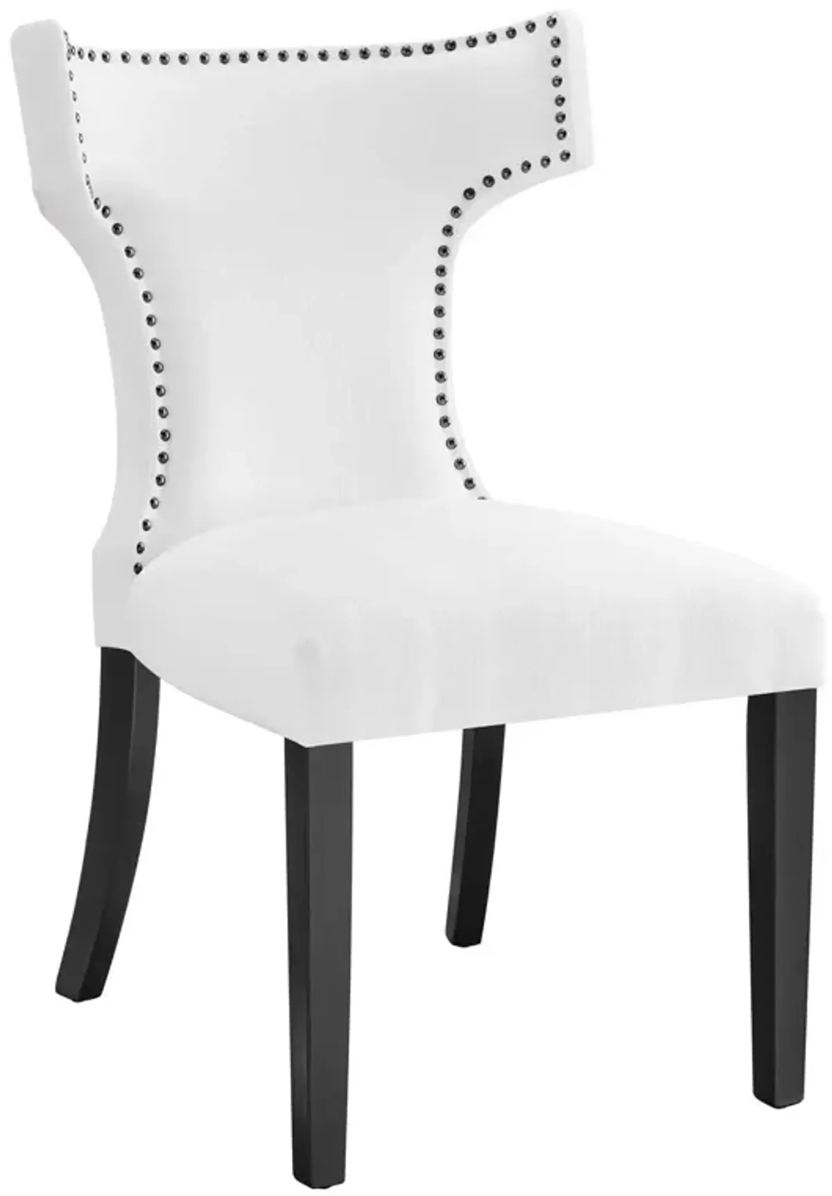 Curve Fabric Dining Chair