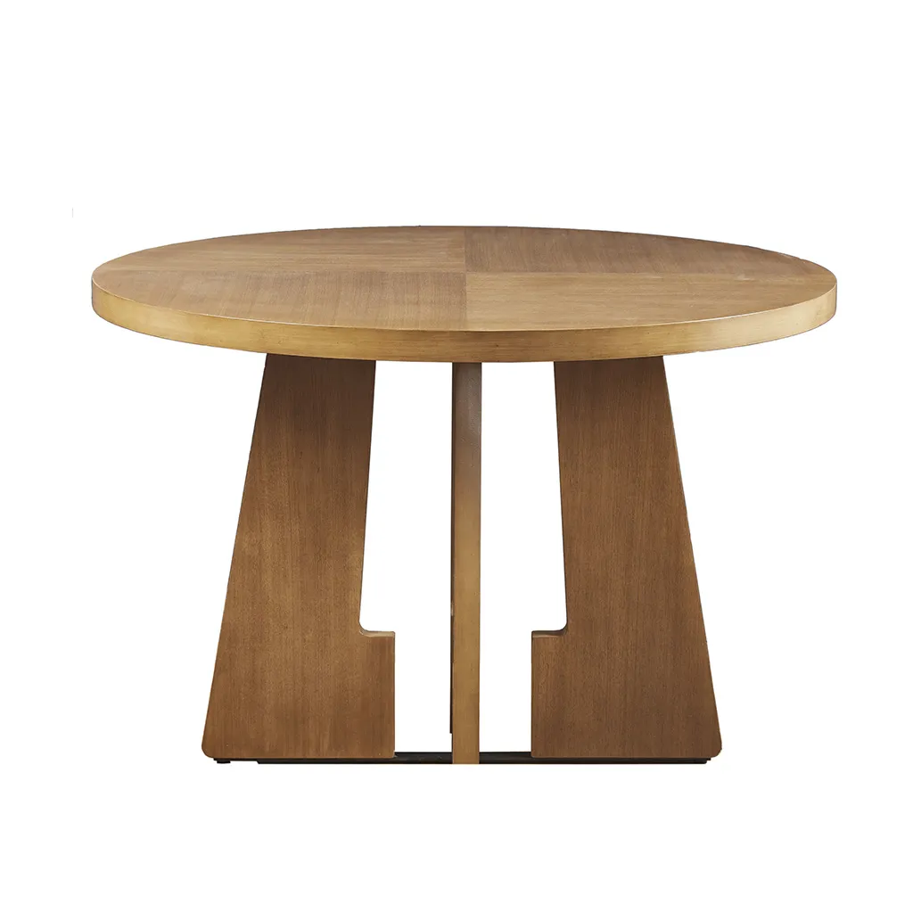 INK+IVY Kennedy Pecan 44" Round Dining Table