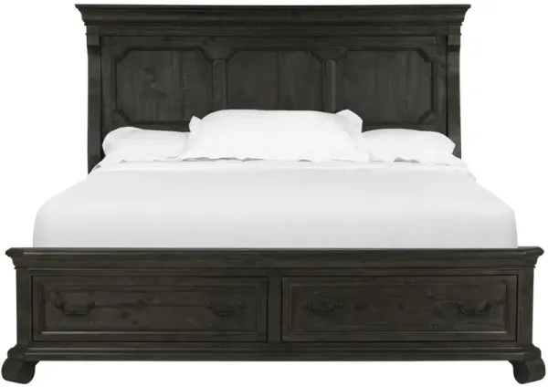 Bellamy Complete King Panel Storage Bed