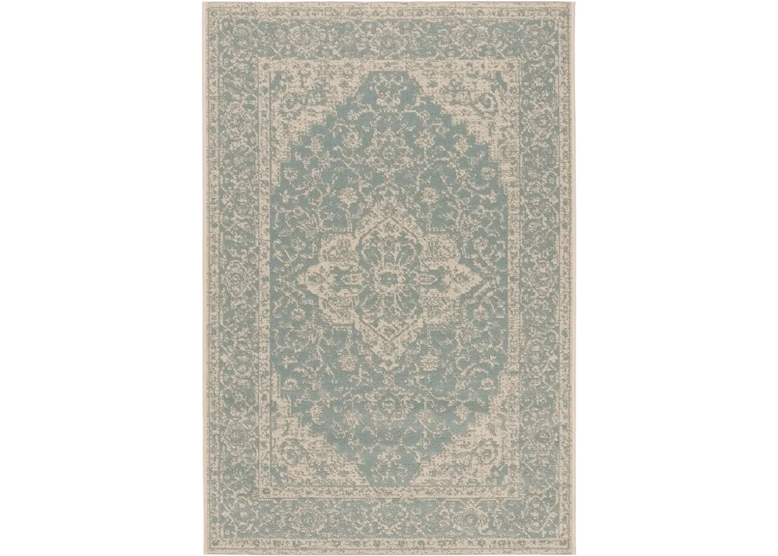 BEACH HOUSE 137 Blue 6'-7' X 9'-2' Medium Rectangle Rug